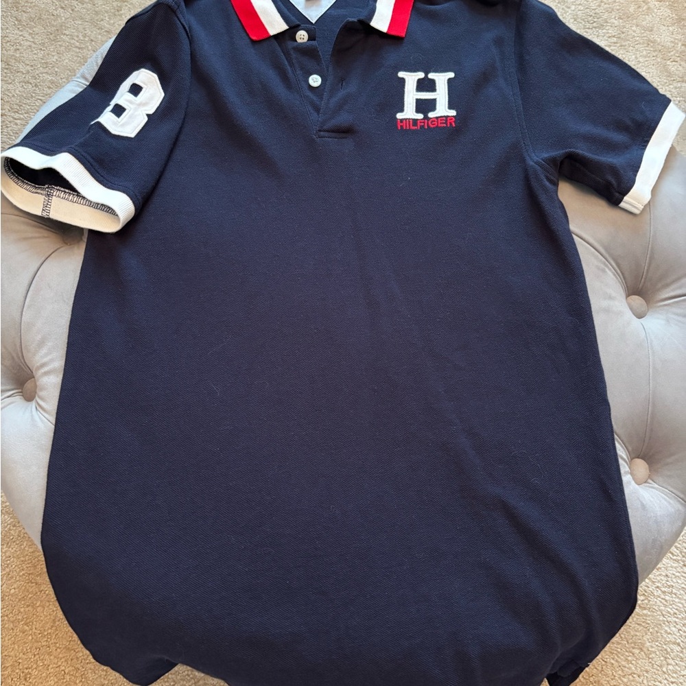 Tommy Hilfiger Kids Navy Polo Shirt